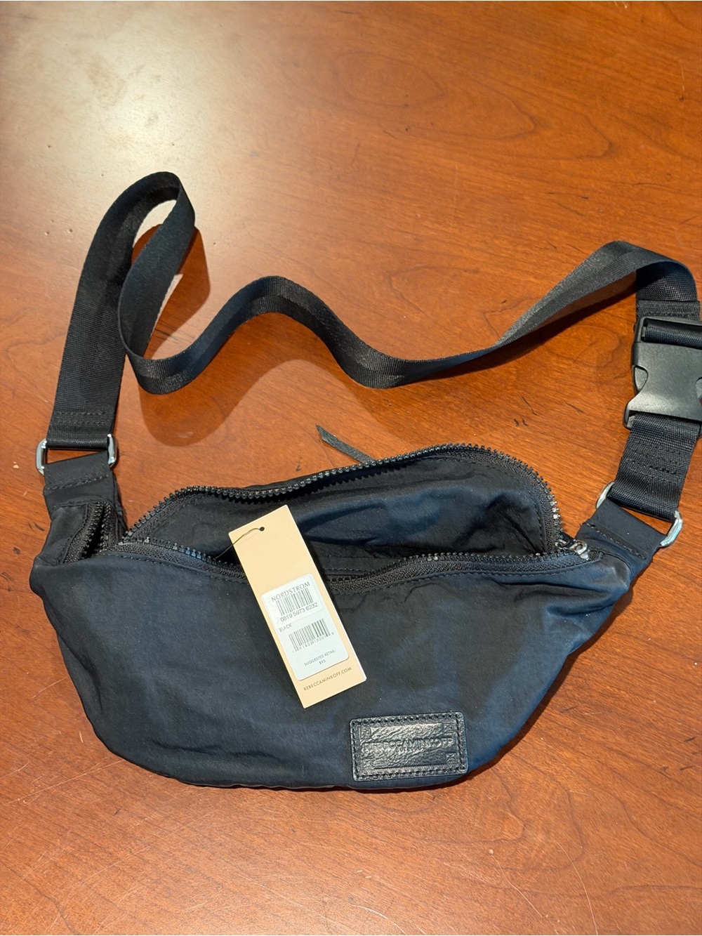 NWT Black Rebecca Minkoff Crossbody Belt Bag - Casual Everyday Sling
